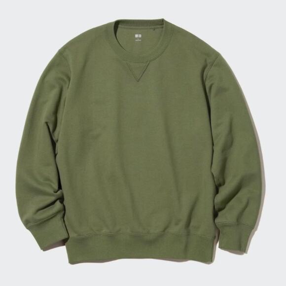 Uniqlo Army Green Sweatshirt - Picture 1 of 6